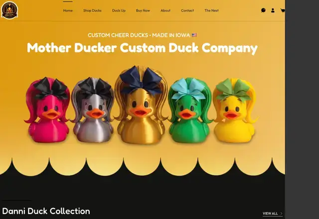 Mother Ducker website