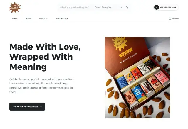 Sweet Tooth website