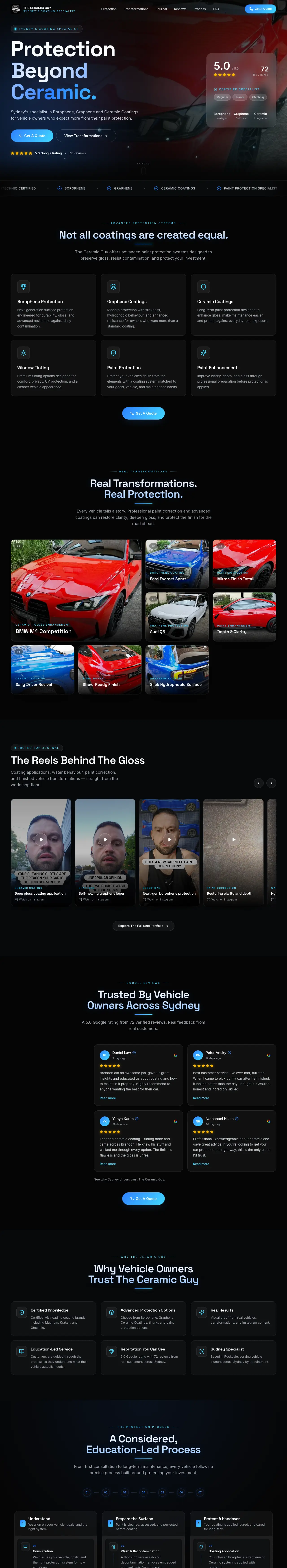 Homepage of The Ceramic Guy